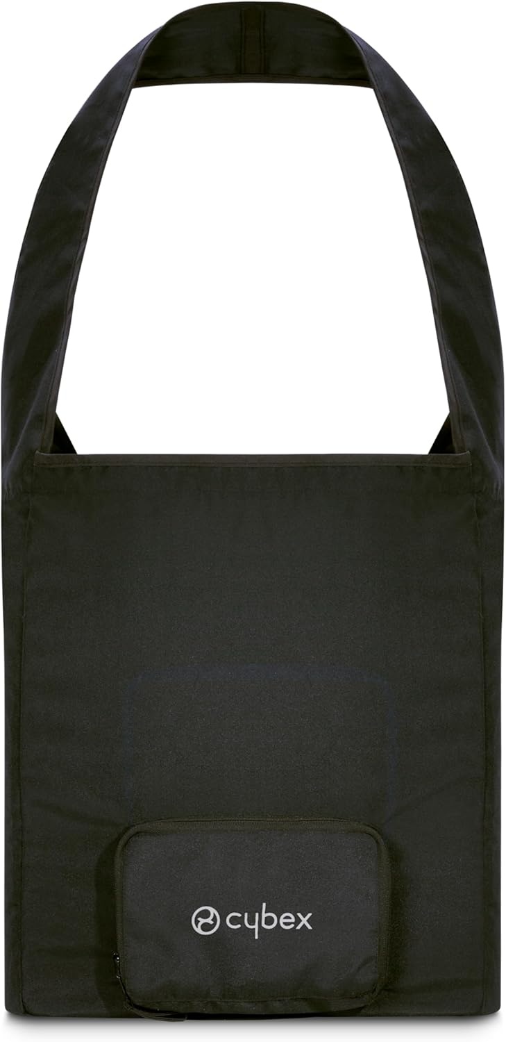 Cybex Reistas voor Libelle Kinderwagens, Waterdicht, Ruimtebesparende Opbergruimte voor de Kinderwagen, Praktische Draagriem, Zwart