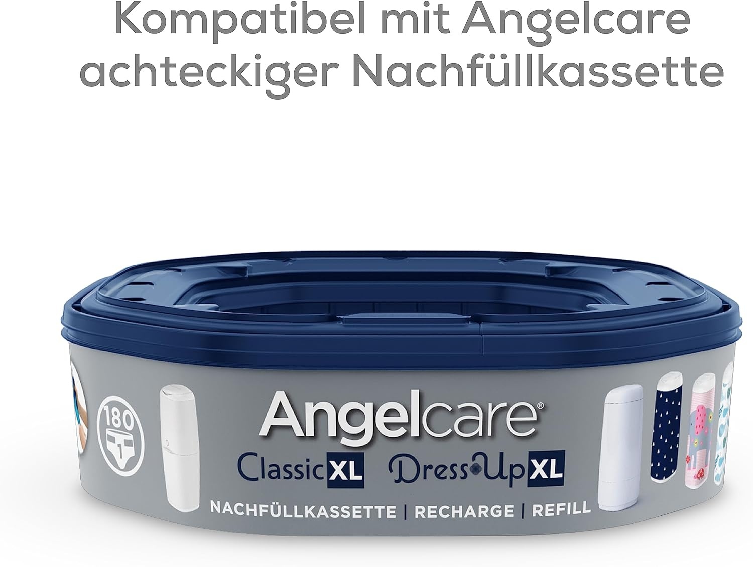 Angelcare 2370 luieremmer Classic XL, Wit