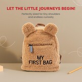 Kinderrugzak Teddy Beige | Ideaal voor school & crèche | 75% Korting