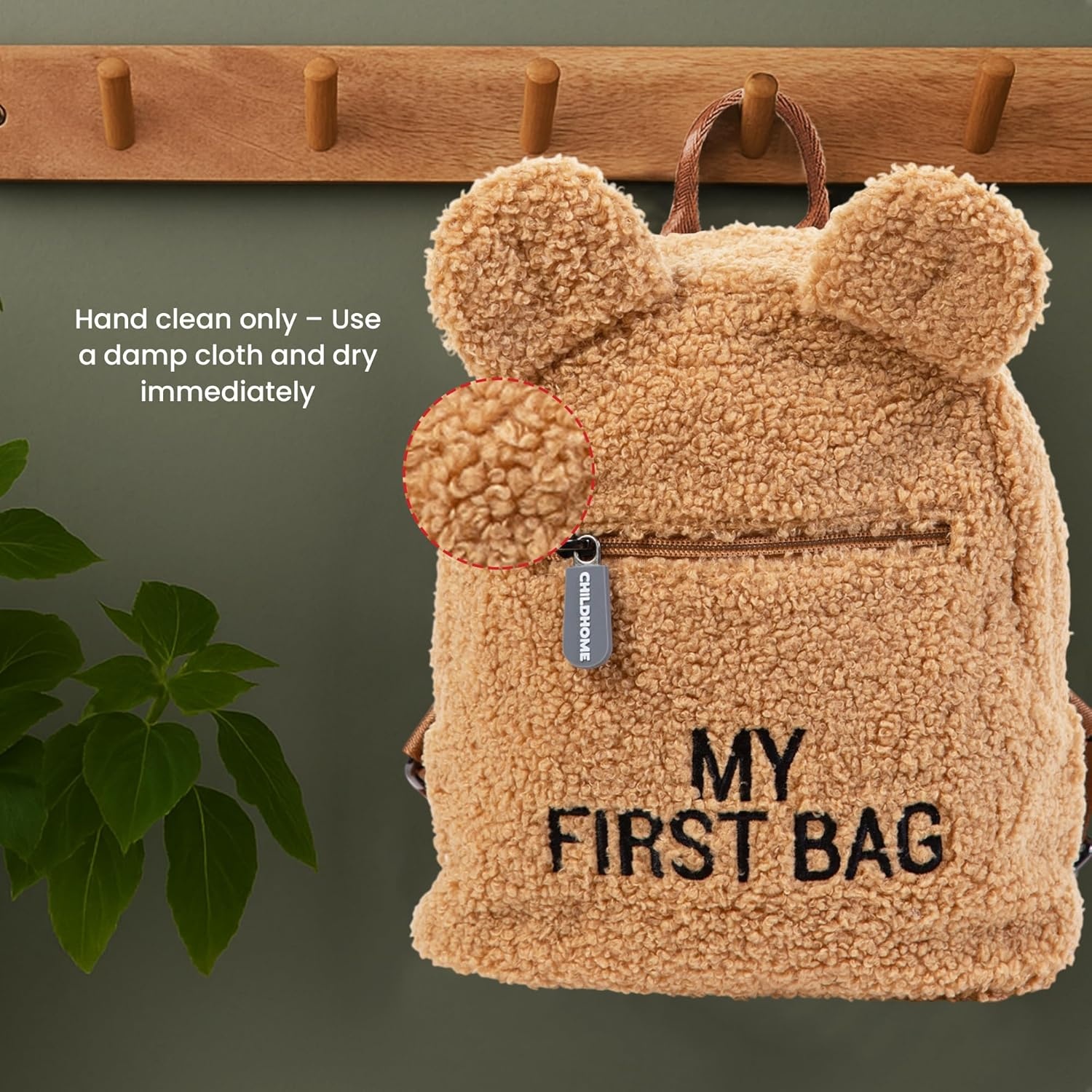 Kinderrugzak Teddy Beige | Ideaal voor school & crèche | 75% Korting