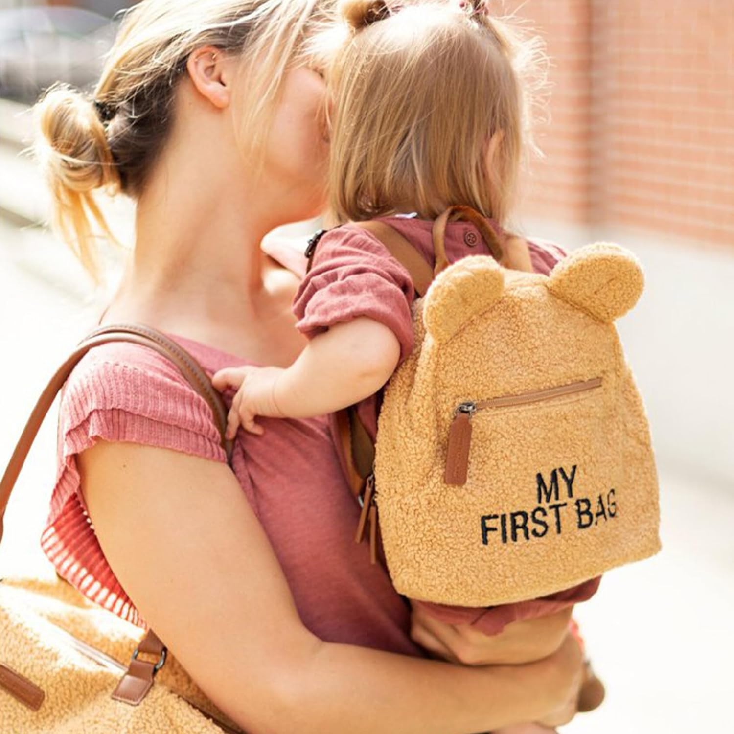 Kinderrugzak Teddy Beige | Ideaal voor school & crèche | 75% Korting