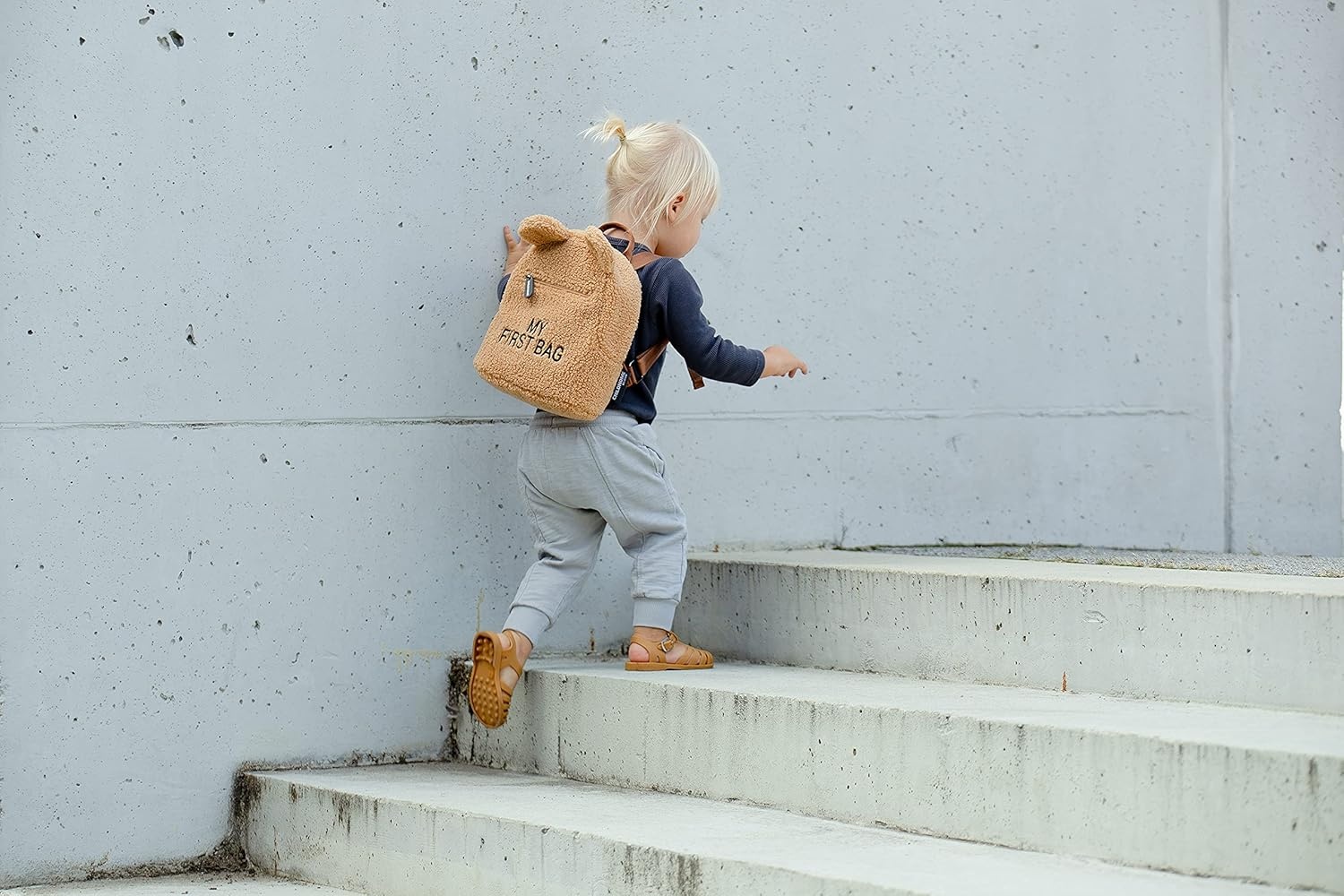 Kinderrugzak Teddy Beige | Ideaal voor school & crèche | 75% Korting