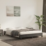 VidaXL Bedframe 140x200cm Donkergrijs Fluweel - 34% Korting