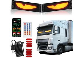 2x LED Duivelsoog Verlichting voor Auto/Vrachtwagen - 36% Korting!
