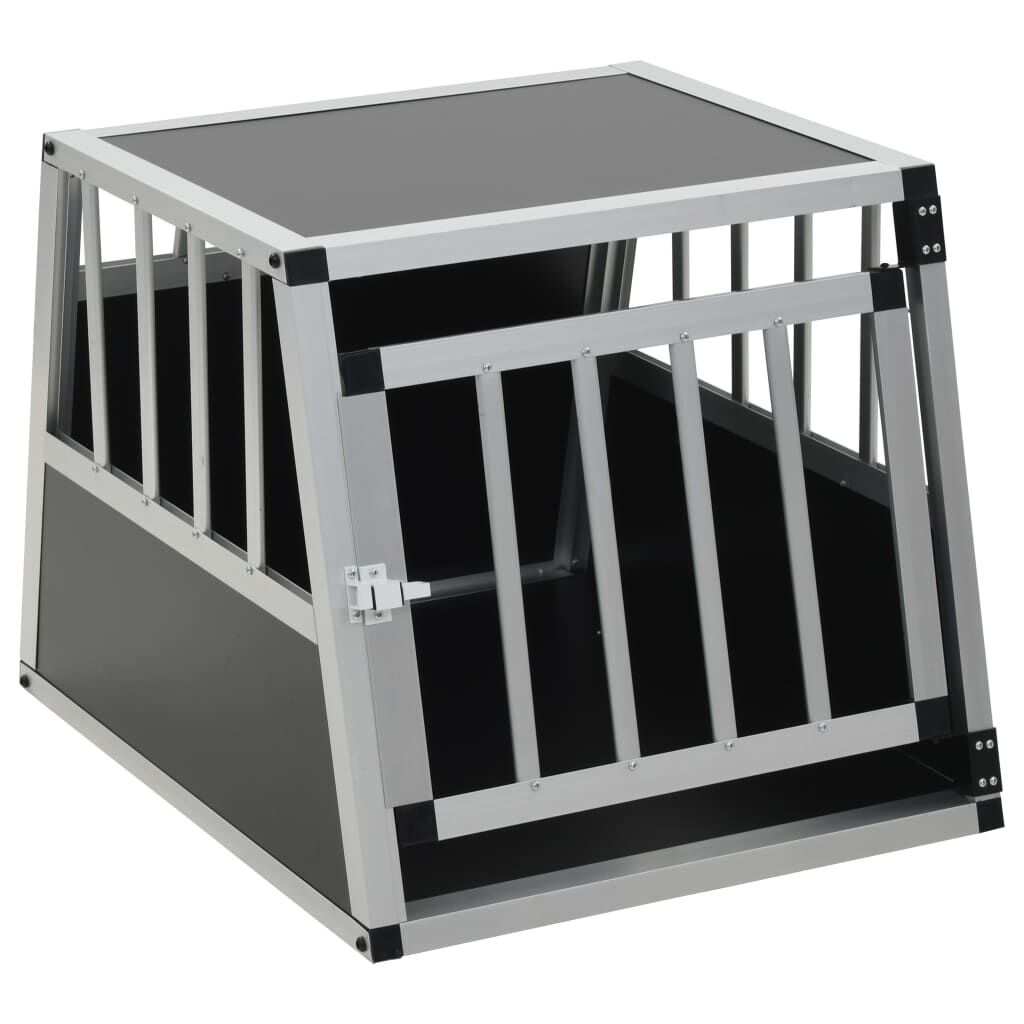 vidaXL Hondenbench met enkele deur 54x69x50 cm