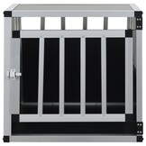 vidaXL Hondenbench met enkele deur 54x69x50 cm