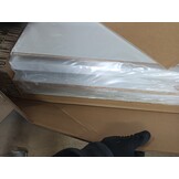 vidaXL Ladekast 60x36x103 cm bewerkt hout wit