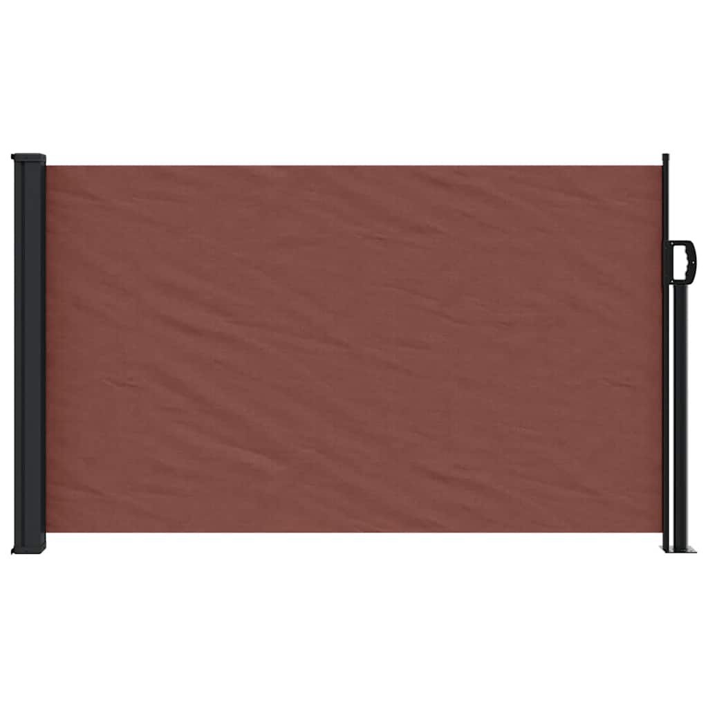 vidaXL Windscherm uittrekbaar 117x300 cm bruin