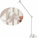 Promise Babe Baby Mobiel Houder Hout Witte Wolken Ontwerp Voor Babybedje Kinderkamer Luiertafel box DIY Baby Mobiel Houder Frame Stang Voor Opknoping Muziekdoos Windgong Bed Bel