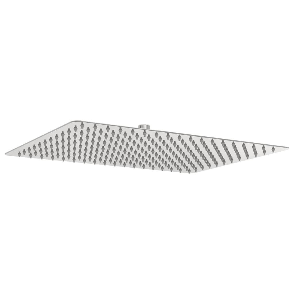 vidaXL Regendouchekop rechthoekig 40x30 cm roestvrij staal 304