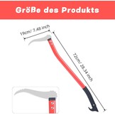 Aleawol Sappie met Aluminium Handvat 72 cm en Getande Snoeischaar - Voor Takken en Houtkloven
