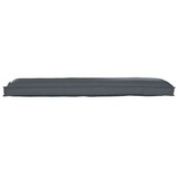 vidaXL Palletkussen voor bank Antraciet 150 x 40 x 8 cm Oxford stof