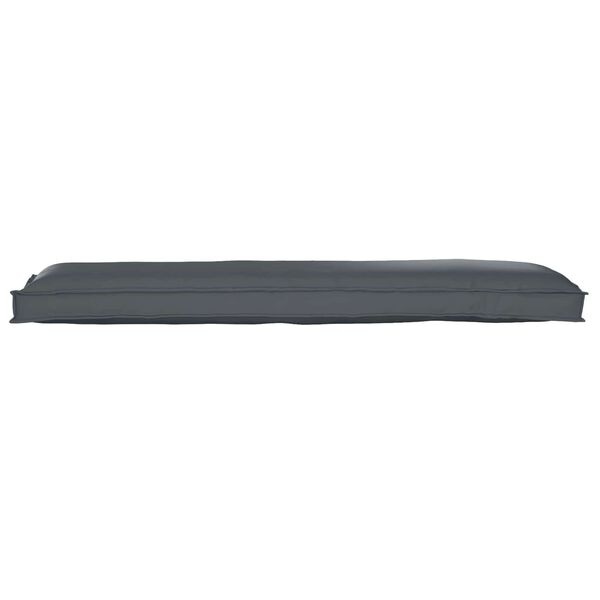 vidaXL Palletkussen voor bank Antraciet 150 x 40 x 8 cm Oxford stof