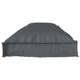 vidaXL Palletkussen voor bank Antraciet 150 x 40 x 8 cm Oxford stof