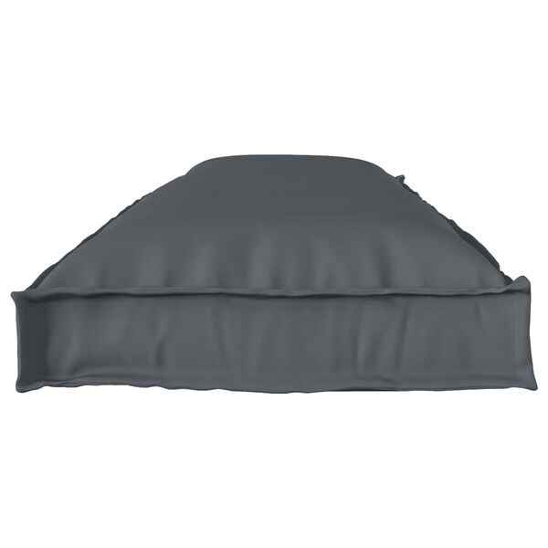 vidaXL Palletkussen voor bank Antraciet 150 x 40 x 8 cm Oxford stof