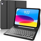 Hoes met Italiaans Toetsenbord voor iPad 10e Gen (2022) - 73% Korting!