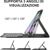 Hoes met Italiaans Toetsenbord voor iPad 10e Gen (2022) - 73% Korting!