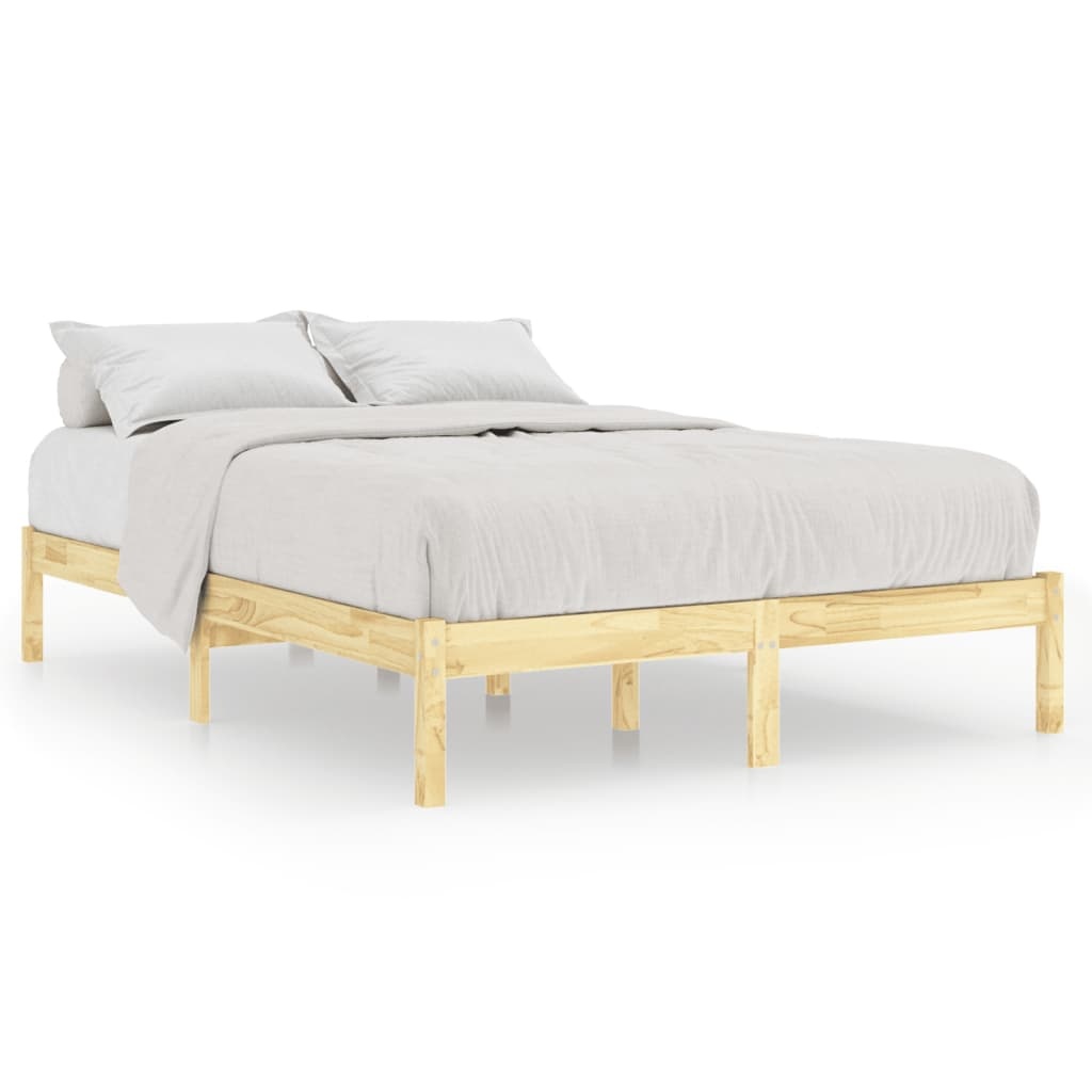 vidaXL Bedframe massief grenenhout 200x200 cm