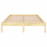 vidaXL Bedframe massief grenenhout 200x200 cm