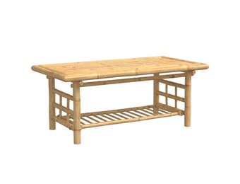 vidaXL Salontafel 110x55x45 cm bamboe