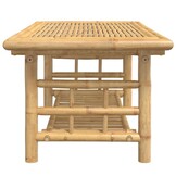 vidaXL Salontafel 110x55x45 cm bamboe