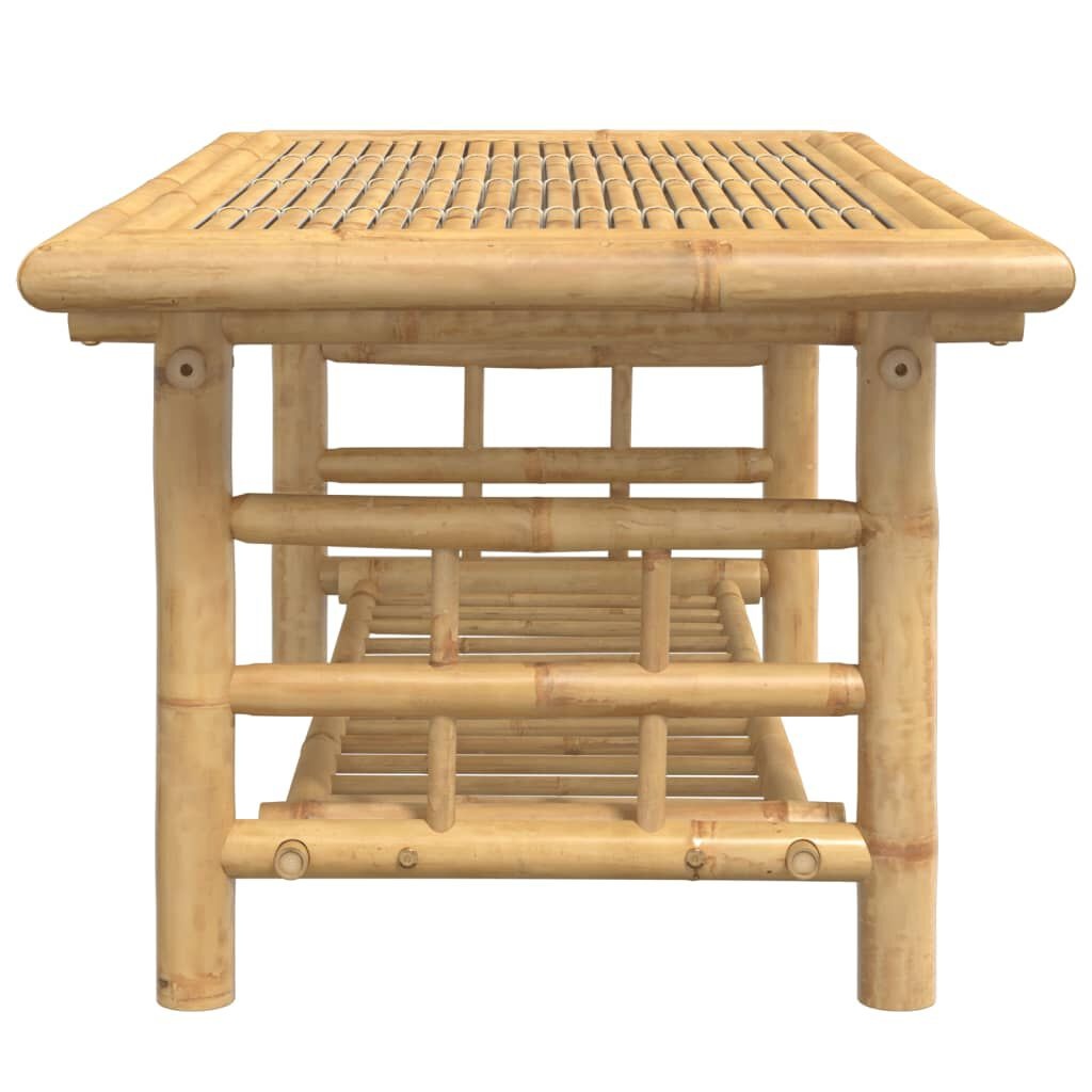 vidaXL Salontafel 110x55x45 cm bamboe