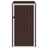vidaXL Tuinschuur 87x98x159 cm gegalvaniseerd staal bruin