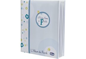 Lichtblauw Herinneringsalbum Geboorteboek Baby - T/m 1e Verjaardag | 73% Korting