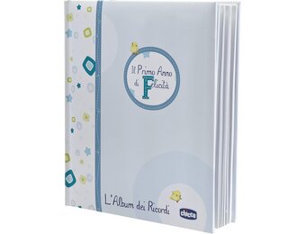 Chicco Herinneringsalbum, geboorteboek, lichtblauw