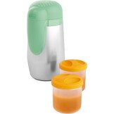Roestvrijstalen Thermosfles Babyvoeding | 5 uur warm/koud | 2x 250ml | 75% Korting