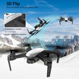 Wipkviey T6 Drone met 1080P HD Camera - Wit, Beginnersvriendelijk, RC Quadrocopter met 2 Accu's, FPV WiFi