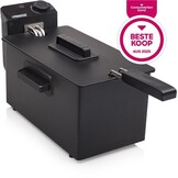 Princess Friteuse 182727 - 3 liter - Koude zone - Frituurpan - 2000W - Zwart - Beste Koop Consumentengids Augustus 2025