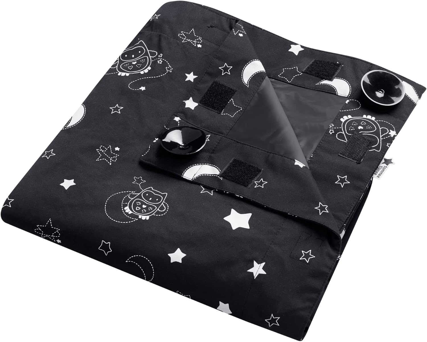 Tommee Tippee Sleeptime draagbaar verduisteringsgordijn met zuignappen, verstelbaar en licht, groot, 130 x 198 cm - Maat B130 x H198 cm