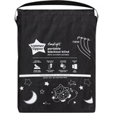Tommee Tippee Sleeptime draagbaar verduisteringsgordijn met zuignappen, verstelbaar en licht, groot, 130 x 198 cm - Maat B130 x H198 cm