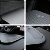 Tesla Model 3 Model Y opvouwbare laptopwerktafel voor Tesla-accessoires stuurwieltafel (zwart)