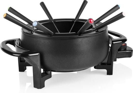 Tristar Fondueset Elektrisch FO-1107 - 1000W - 1,5L voor 8 personen - Incl 8 fonduevorkjes