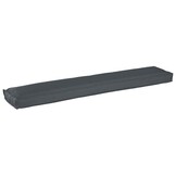 vidaXL Palet Kussen Antraciet 200 x 40 x 8 cm Oxford stof