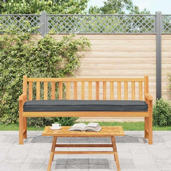 vidaXL Palet Kussen Antraciet 200 x 40 x 8 cm Oxford stof