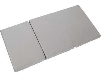 Roba Reisbedmatras, 120 x 60 cm, met geventileerd merkschuim voor een optimaal slaapklimaat, meervoudig geperforeerd, babybedmatras, kinderbedmatras