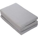 Roba Reisbedmatras, 120 x 60 cm, met geventileerd merkschuim voor een optimaal slaapklimaat, meervoudig geperforeerd, babybedmatras, kinderbedmatras