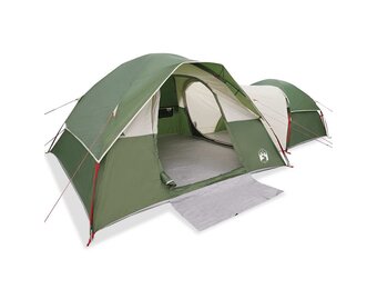 vidaXL Tent 5-persoons waterdicht groen