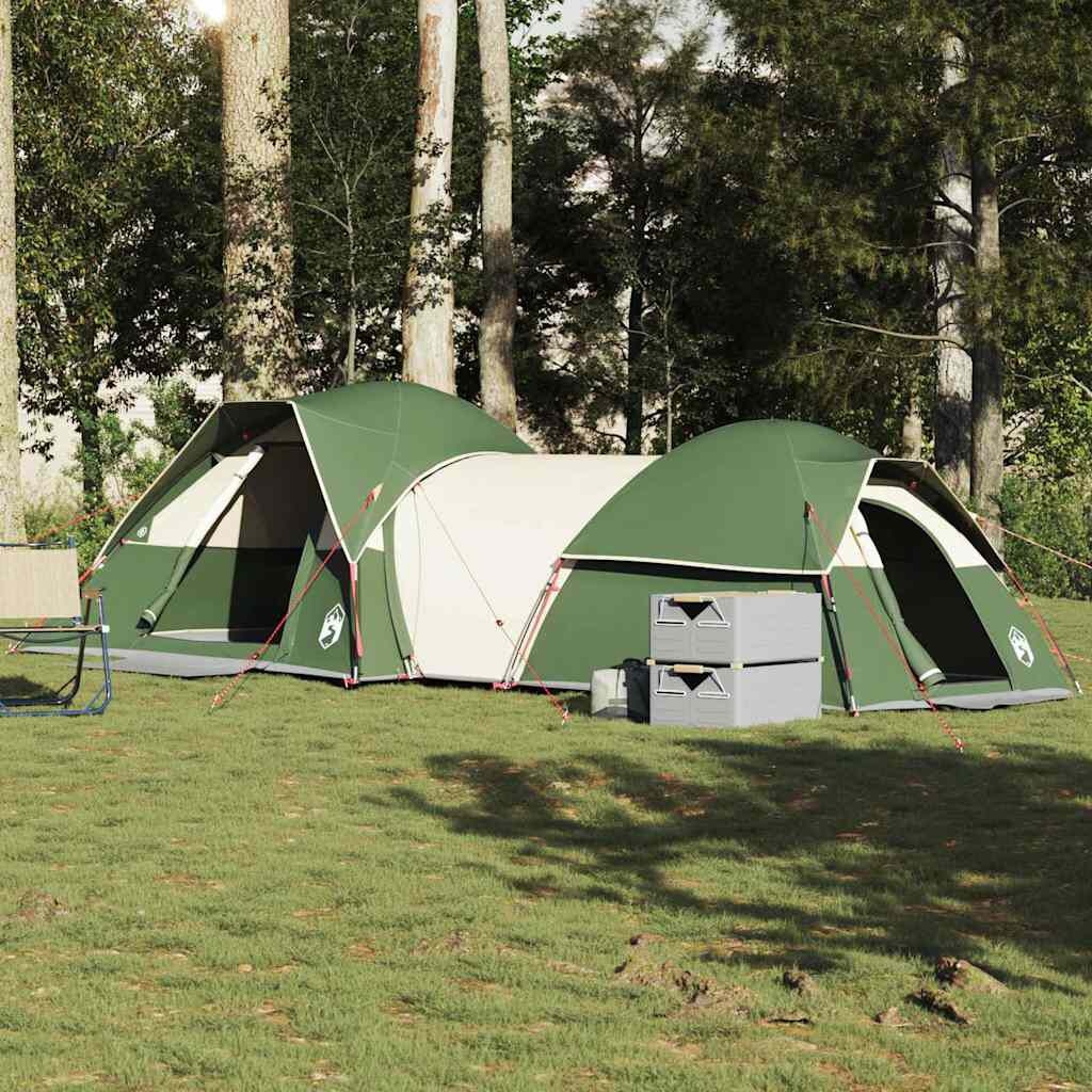 vidaXL Tent 5-persoons waterdicht groen