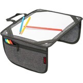 reer TravelKid Play schilderonderlegger voor onderweg, licht en stabiel, praktische tassen, waterafstotend, vuilafstotend, grijs