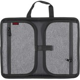 reer TravelKid Play schilderonderlegger voor onderweg, licht en stabiel, praktische tassen, waterafstotend, vuilafstotend, grijs