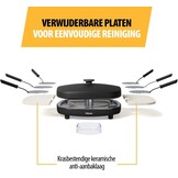 Tristar PZ-9176 Pizza Gourmetset - Family 6 Mini Pizza Oven - Voor 6 personen - Inclusief deegsnijder