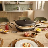 Tristar PZ-9176 Pizza Gourmetset - Family 6 Mini Pizza Oven - Voor 6 personen - Inclusief deegsnijder