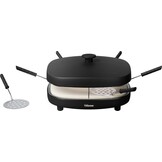 Tristar PZ-9176 Pizza Gourmetset - Family 6 Mini Pizza Oven - Voor 6 personen - Inclusief deegsnijder