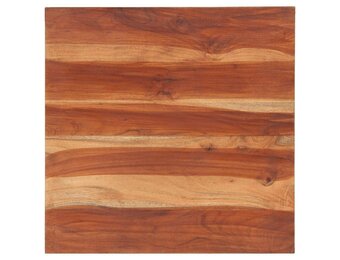 vidaXL Tafelblad 25-27 mm 60x60 cm massief acaciahout
