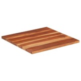 vidaXL Tafelblad 25-27 mm 60x60 cm massief acaciahout