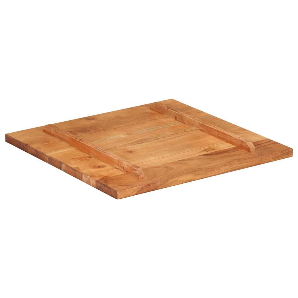 vidaXL Tafelblad 25-27 mm 60x60 cm massief acaciahout